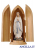 Madonna di Lourdes stilizzata con nicchia